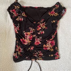 Floral Guess Top